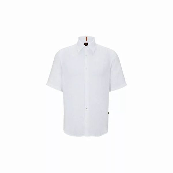 HUGO Langarmhemd weiß regular fit (1-tlg) günstig online kaufen
