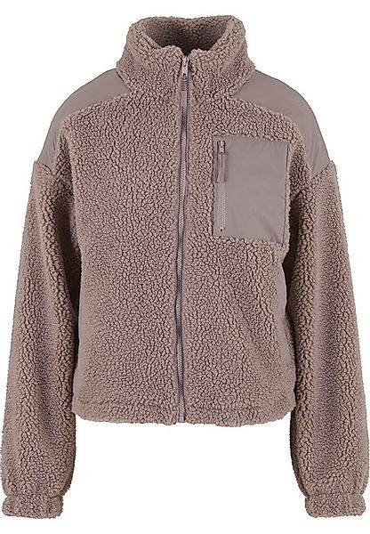 URBAN CLASSICS Winterjacke Urban Classics Damen Ladies Sherpa Mix Jacket (1 günstig online kaufen