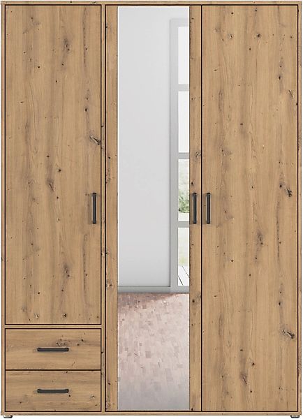 rauch Drehtürenschrank »Voyager«, (in 3 verschiedenen Ausstattungen BASIC/C günstig online kaufen