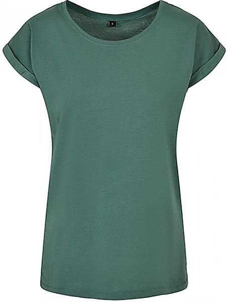 Build Your Brand Rundhalsshirt Ladies Extended Shoulder Damen T-Shirt günstig online kaufen