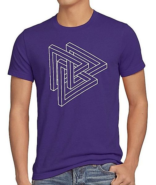 style3 T-Shirt Penrose Big Bang Sheldon Escher Dreieck Würfel the theory co günstig online kaufen