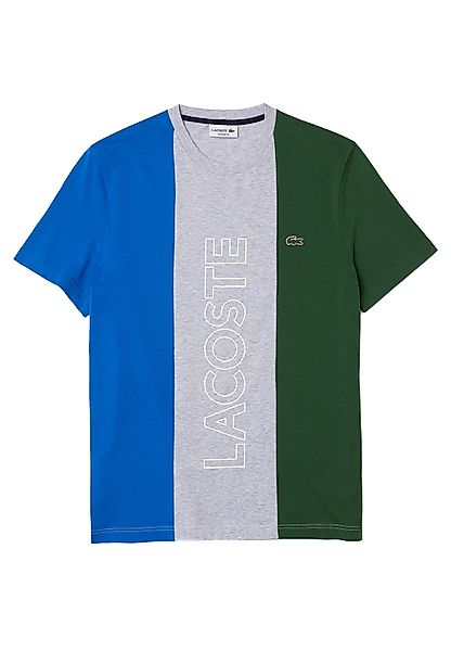 Lacoste Herren T-Shirt TEE TH1203 HKB Heidekraut Grau Blau Grün günstig online kaufen