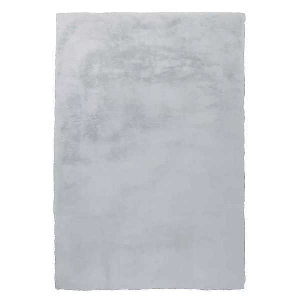Kunstfell Teppich in hell Grau 5 cm hoch günstig online kaufen