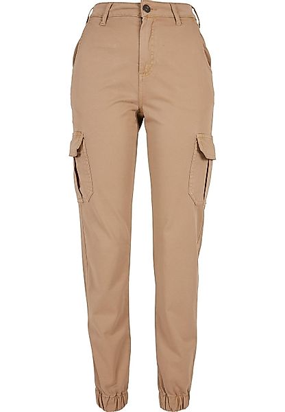 URBAN CLASSICS Cargohose "Urban Classics Damen Ladies High Waist Cargo Pant günstig online kaufen