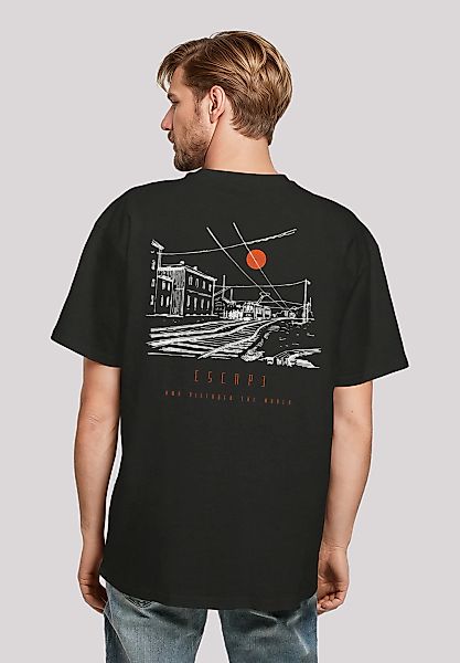 F4NT4STIC T-Shirt "Oversize Escape Discover the World Town" Premium Qualitä günstig online kaufen