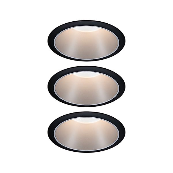 Paulmann "LED Einbauleuchte 3-Step-Dim Cole Coin 3er-Set IP44 rund 88mm Coi günstig online kaufen