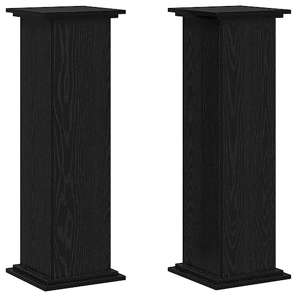 vidaXL Blumenständer Pflanzenständer Schwarze Eiche 33 günstig online kaufen