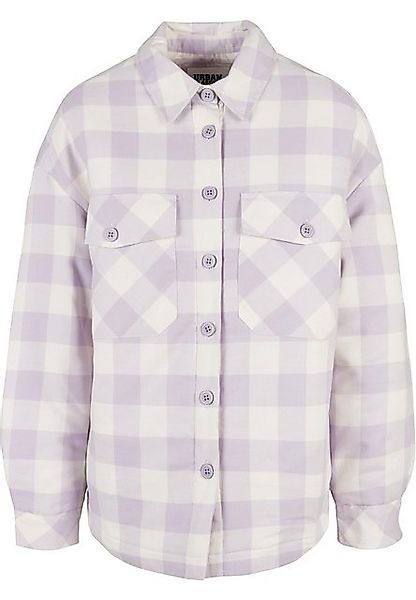 URBAN CLASSICS Allwetterjacke Urban Classics Damen Ladies Flanell Padded Ov günstig online kaufen