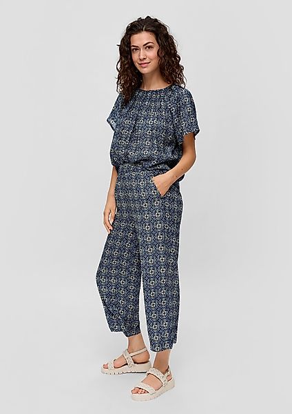 s.Oliver 7/8-Hose Culotte aus Viskose mit günstig online kaufen