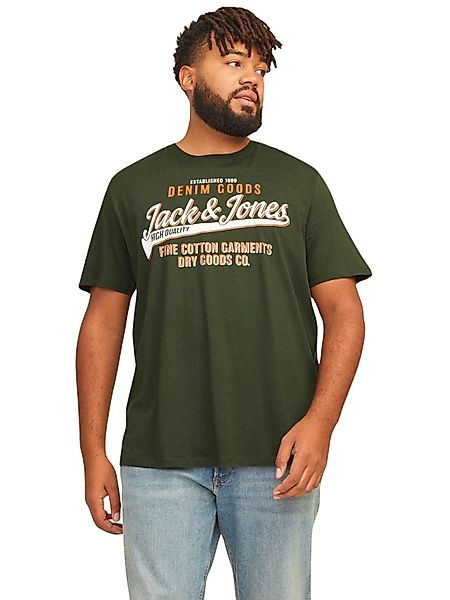 Jack & Jones Plus Print-Shirt (2er-Pack) günstig online kaufen