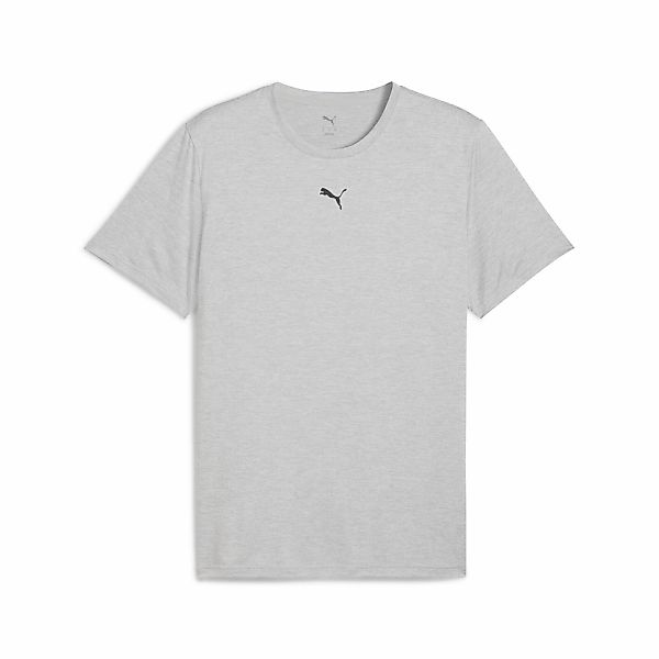 PUMA Trainingsshirt "TAD ESSENTIALS Meliertes T-Shirt mit Cat Logo Herren" günstig online kaufen