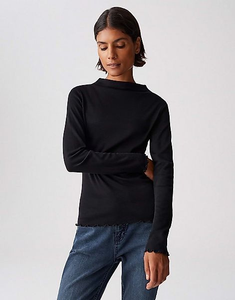 OPUS Langarmshirt SONINCHEN aus weichem Jersey figurbetont geschnitten, fei günstig online kaufen