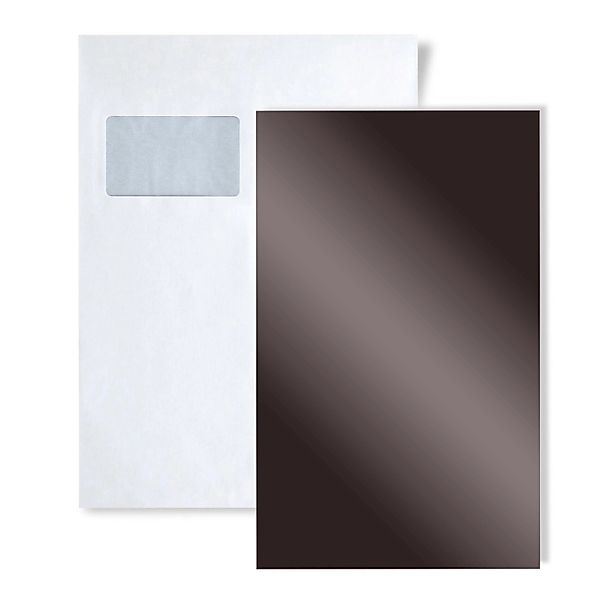 Wallface 1 MUSTERSTÜCK S-10125 DIN A5 Wandpaneel Muster DECO ANTHRACITE günstig online kaufen