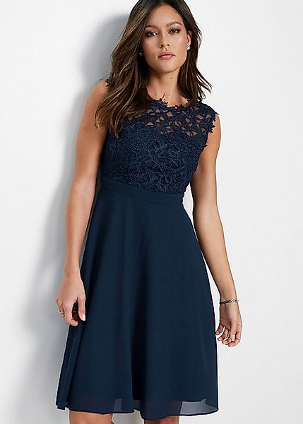 bonprix Minikleid Minikleid mit Spitze günstig online kaufen