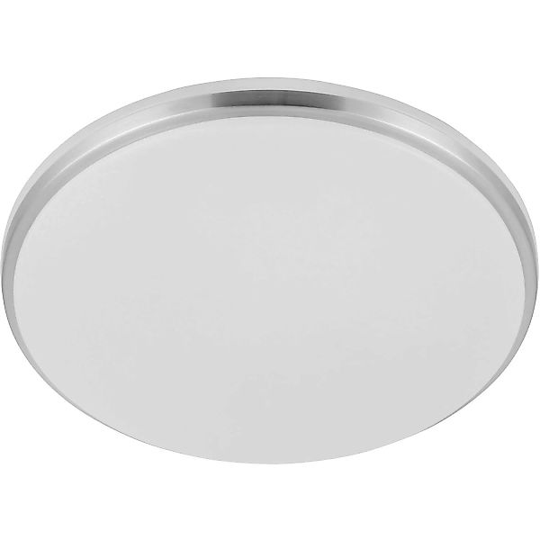 Eglo LED-Deckenleuchte Marunella Ø 34 cm Weiß-Nickel matt günstig online kaufen