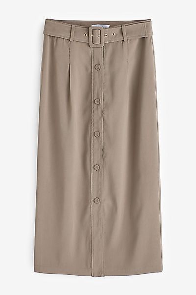 Next Midirock Eleganter Midirock mit Gürtel, günstig online kaufen