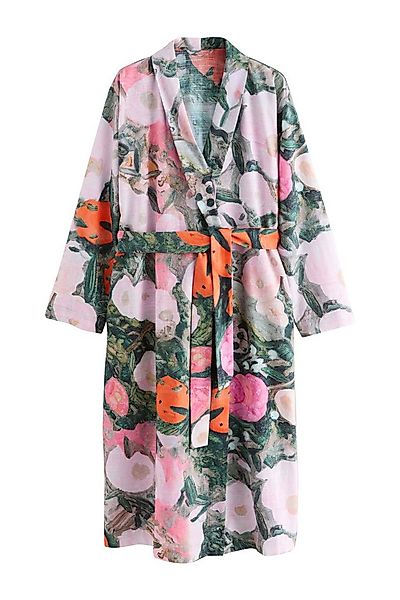 Next Damenbademantel Morgenmantel aus Satin, Baumwolle günstig online kaufen