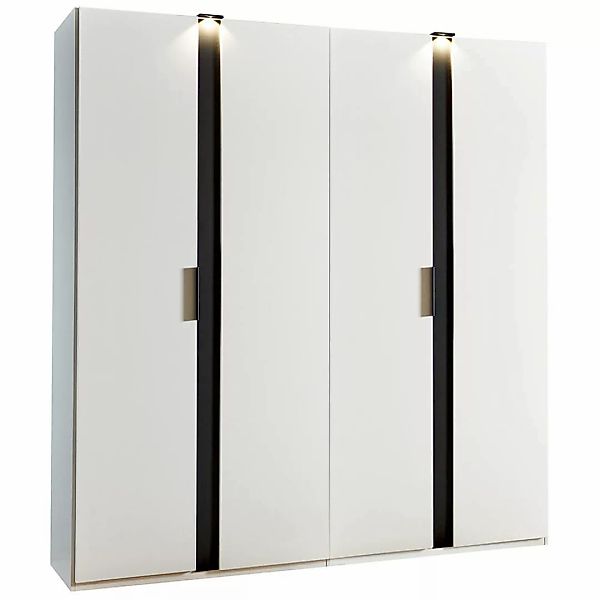 Lomadox Kleiderschrank RONDA-43 Schlafzimmerschrank 200 cm breit inkl. Bele günstig online kaufen