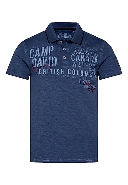CAMP DAVID Poloshirt Poloshirt Kurzarmshirt (1-tlg., günstig online kaufen