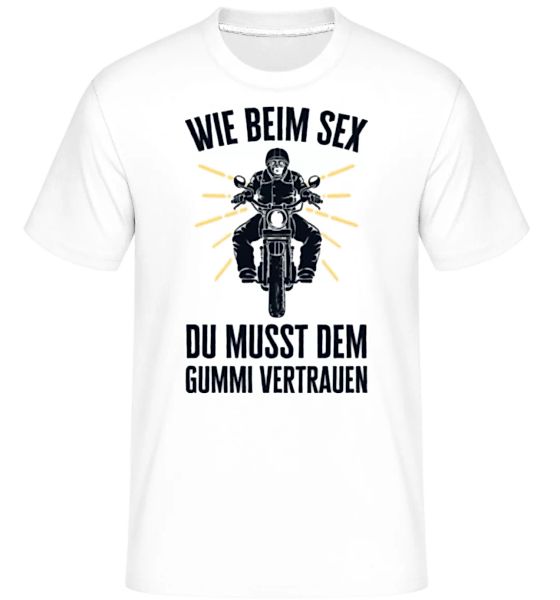 Du Musst Dem Gummi Vertrauen · Shirtinator Männer T-Shirt günstig online kaufen