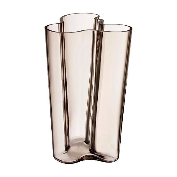 iittala - Alvar Aalto Vase 251mm - leinen/LxH 17x25,1cm/Handwäsche günstig online kaufen