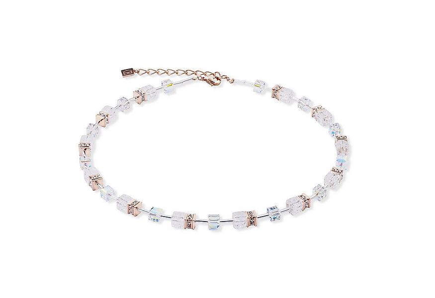 COEUR DE LION Collier Schmuck Edelstahl GeoCUBE® Iconic Nature Würfelkette, günstig online kaufen