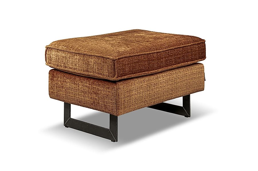 Home affaire Polsterhocker Pinto, mit Keder, günstig online kaufen