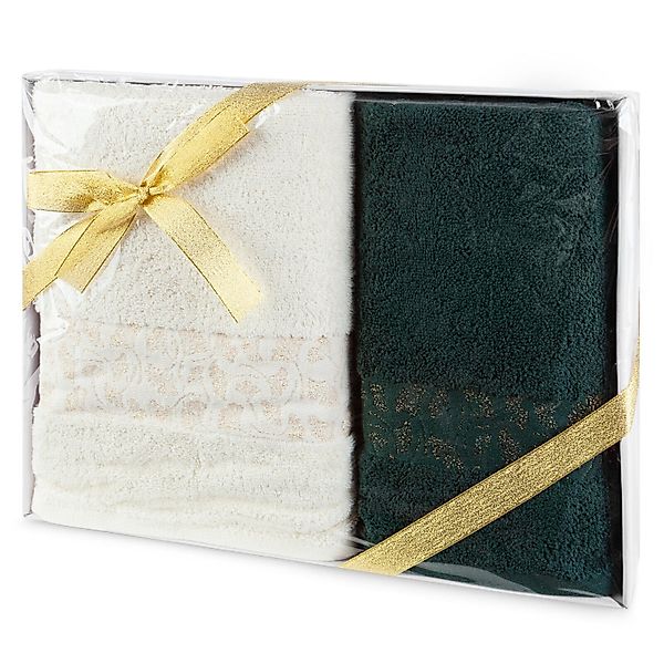 Eurofirany Handtuch Set Eleganter 2er Set günstig online kaufen