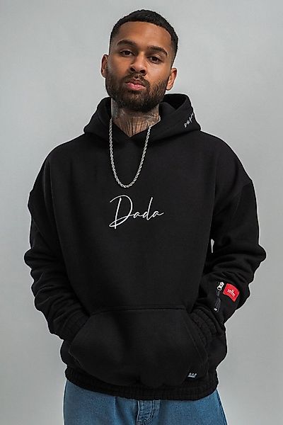 DADA Supreme Hoodie Oversized Fit mit Stickerei und Reißverschlusstasche Ne günstig online kaufen