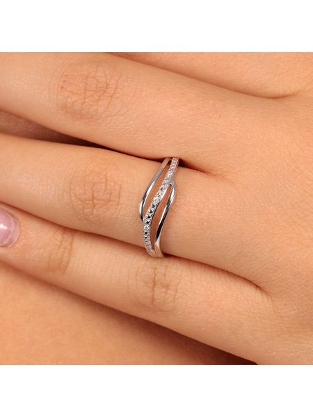 CHRIST Diamantring CHRIST Damen-Damenring 375er Weißgold günstig online kaufen