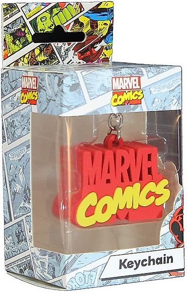 MARVEL Schlüsselanhänger Marvel Comics Schlüsselanhänger Rubber Keychain günstig online kaufen