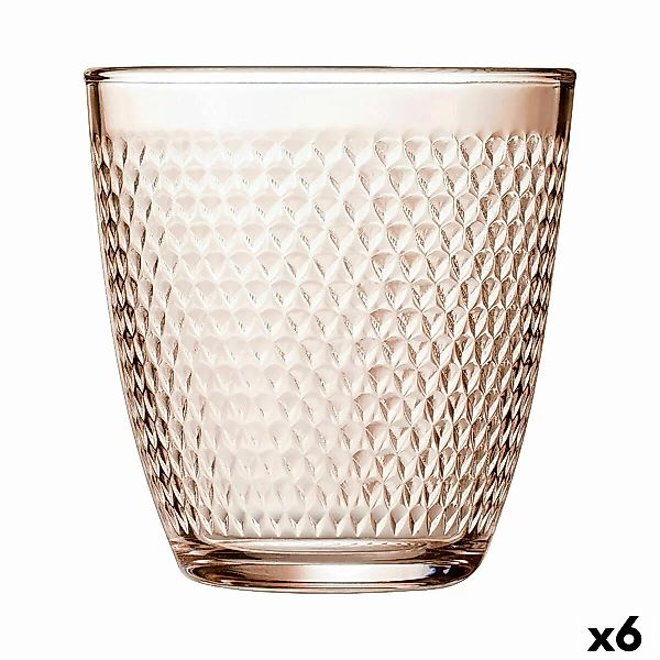 Becher Luminarc Concepto Pampille Rosa Glas (310 Ml) (6 Stück) günstig online kaufen