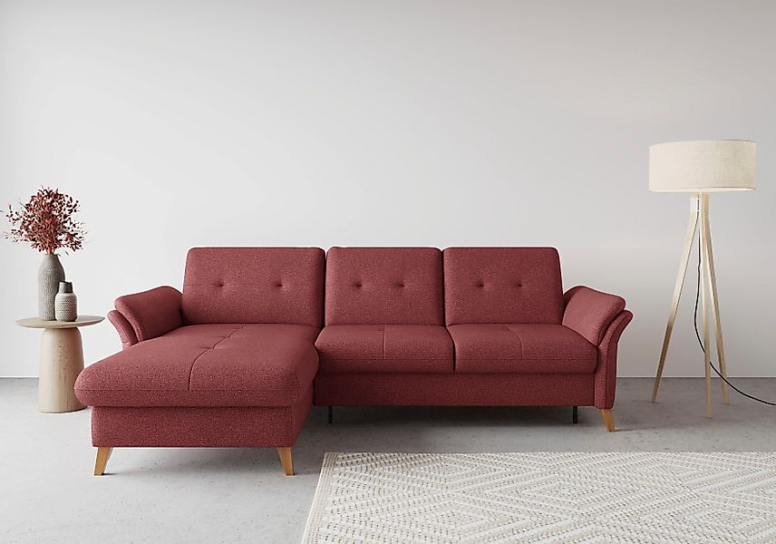 sit&more Ecksofa Göteborg, Sitztiefenverstellung und Federkern, günstig online kaufen