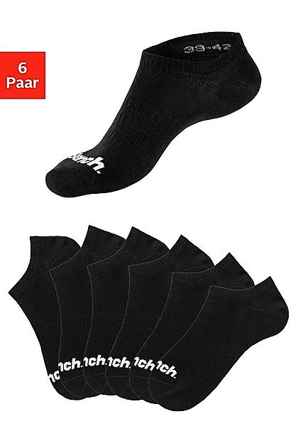 Bench. Sportsocken (Packung, 6-Paar) Sneakersocken verschwinden im Schuh günstig online kaufen