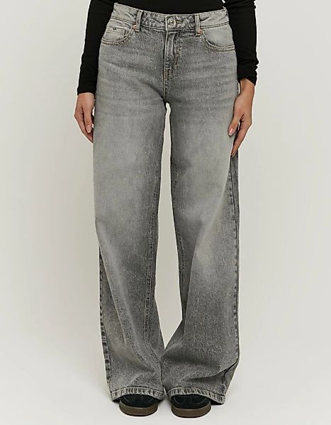 Tally Weijl Loose-fit-Jeans "SPADEWACKIE5" Baumwollmischung, Mid Waist günstig online kaufen
