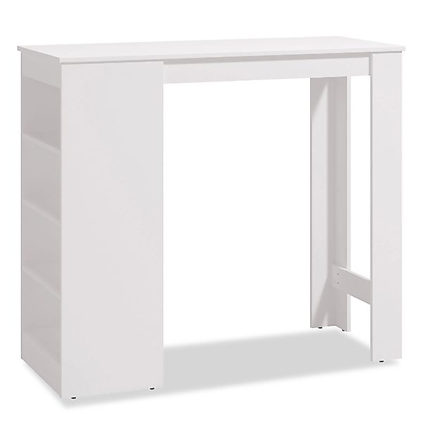 Homestyle4u Bartisch Tresentisch Weiß 2530 günstig online kaufen