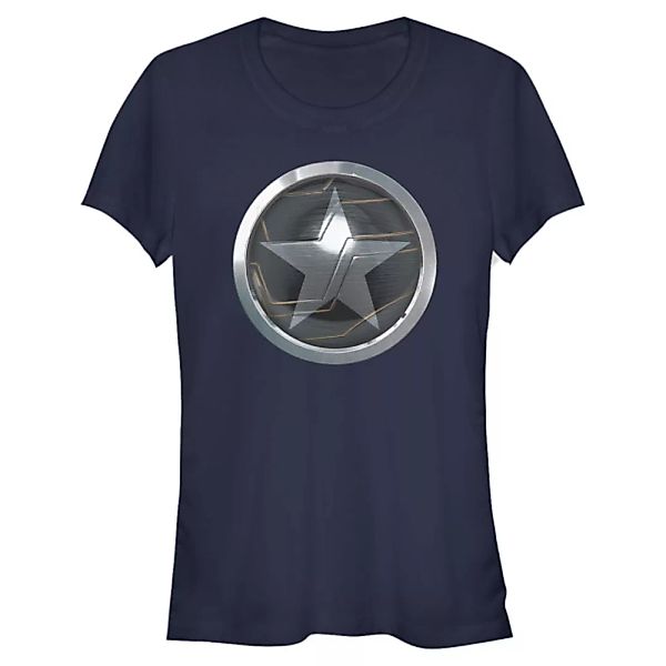 Marvel - The Falcon and the Winter Soldier - Bucky Soldier Logo - Frauen T- günstig online kaufen