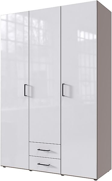 Wimex Drehtürenschrank »Mugano« mit langen oder kurzen Griffen aus Metall, günstig online kaufen