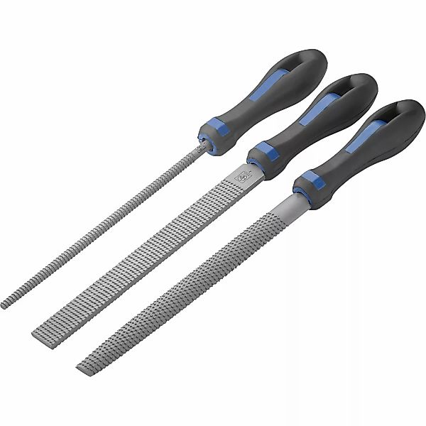 LUX-TOOLS Raspel-Set 3-teilig 200 mm Grob günstig online kaufen