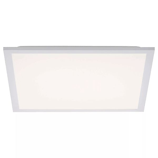 LED Deckenleuchte Flat in Weiß 2x 17W 4300lm 450x450mm günstig online kaufen