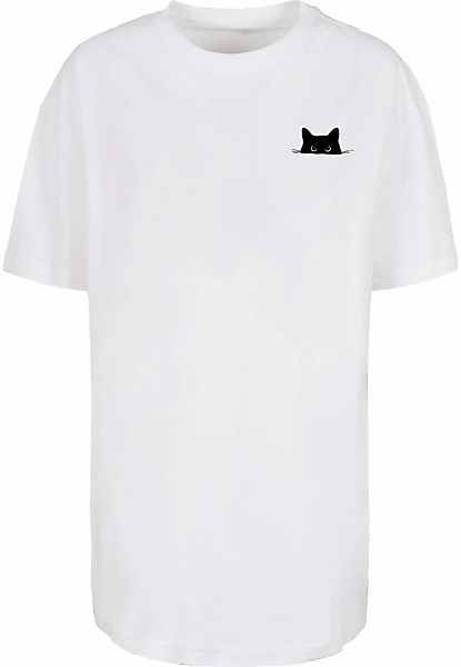 Merchcode T-Shirt "Merchcode Ladies Halloween - Cat Tee" 1 Stk. günstig online kaufen