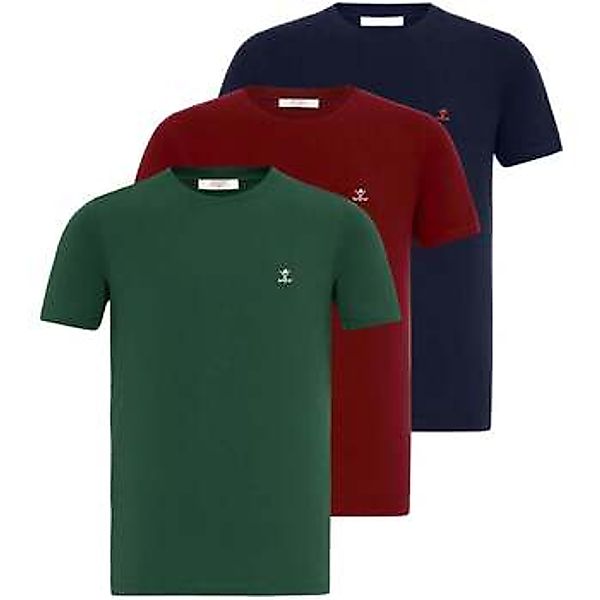 Antioch  T-Shirts & Poloshirts Patrice 3 Pack Regular Fit Basic T-Shirt günstig online kaufen
