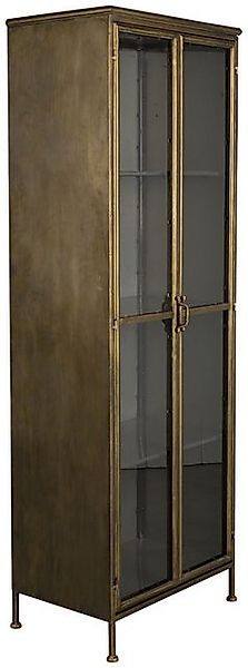 Dutchbone Vitrine Vintage Metall Schrank Vitrine GERTLUSH von DutchBone günstig online kaufen