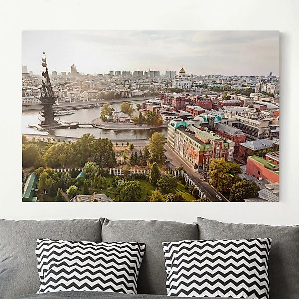 Leinwandbild Architektur & Skyline - Querformat City of Moscow günstig online kaufen