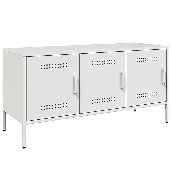 vidaXL TV-Schrank TV-Schrank Weiß 100,5x39x50,5 cm günstig online kaufen