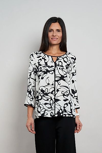 Seidel Moden Druckbluse mit grafischem Muster - MADE IN GERMANY günstig online kaufen