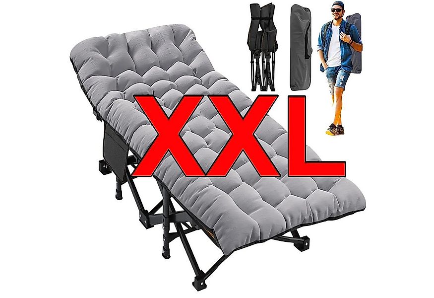 Meulbaty Klappbett Camping Bett, Gästebett mit Matratze, 400KG Belastbar im günstig online kaufen