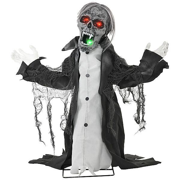 HOMCOM Dekofigur 75cm Halloween Skelett mit günstig online kaufen