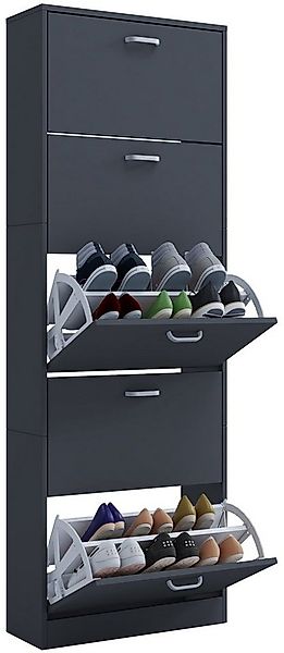 VCM Schuhschrank Holz Regal Schuhschrank Schuhkipper Serie Sipos XL günstig online kaufen