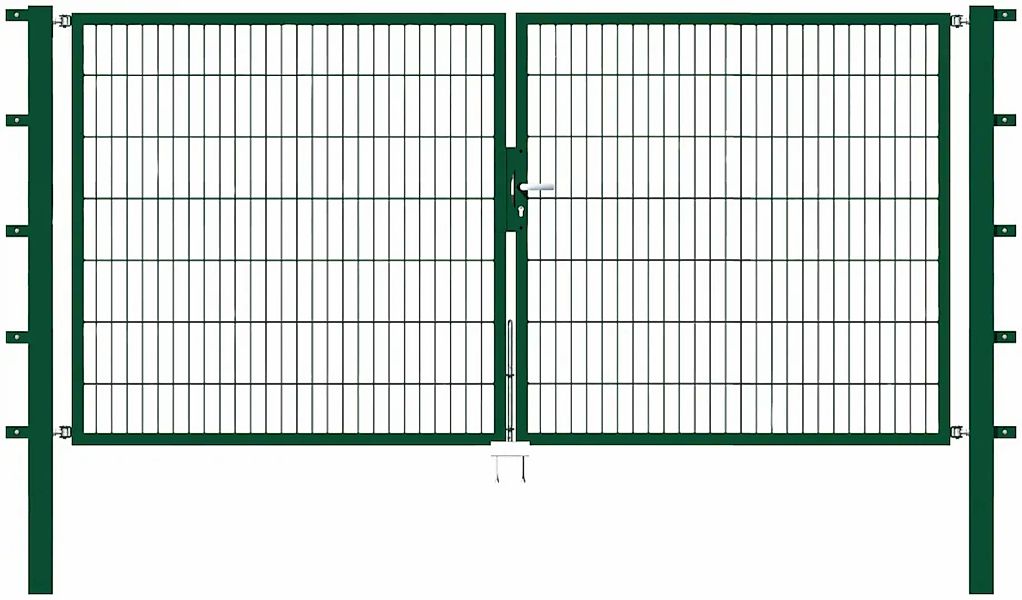 Alberts Zaundoppeltür "Flexo", 300 cm Breite (150cm + 150cm), in versch. Hö günstig online kaufen